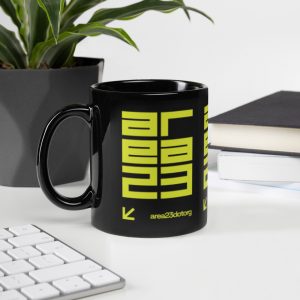 Black Glossy Mug
